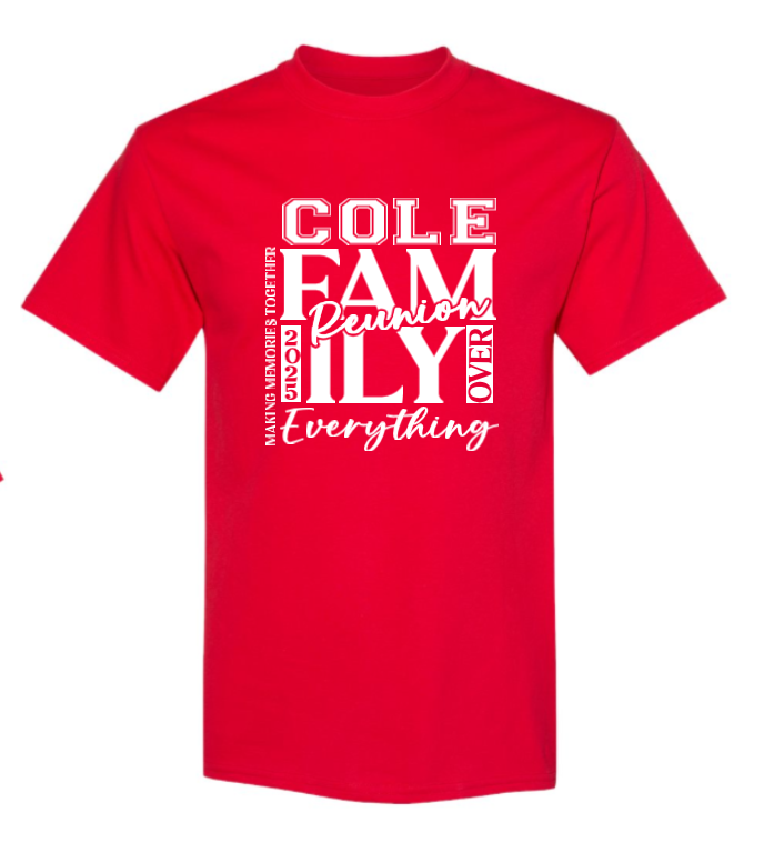 COLE FAMILY REUNION